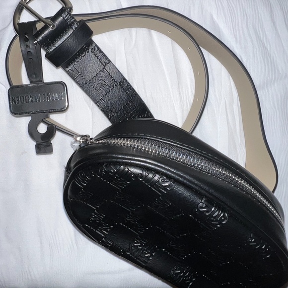 Steve Madden Belt Bag with Quilted “SM” Monogram/Checkered Design
